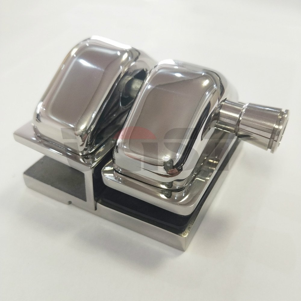 Stainless steel swimming pool fencing balustrade glass panel door lock glass latch Thumb 6