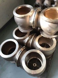 Brass valve body casting